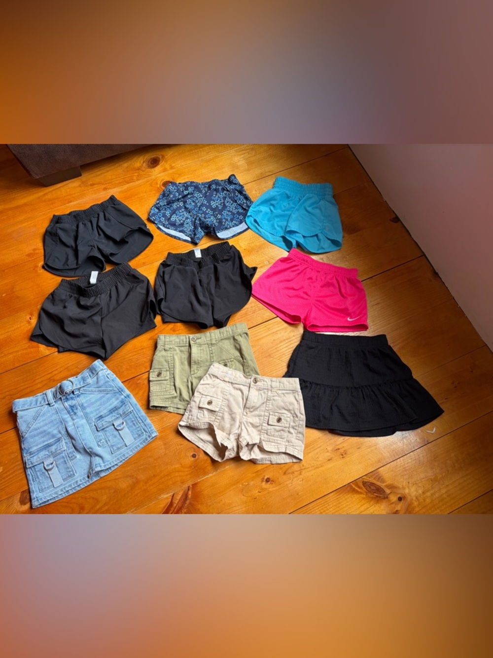 SOLD- Girls size 6/7/8 shorts lot